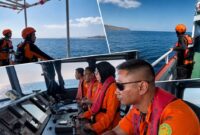 Tim SAR memperluas pencarian ke barat daya Selat Lombok, pada Kamis (13/8/2026), terhadap lima penumpang KMP Putri Yasmin yang masih hilang.